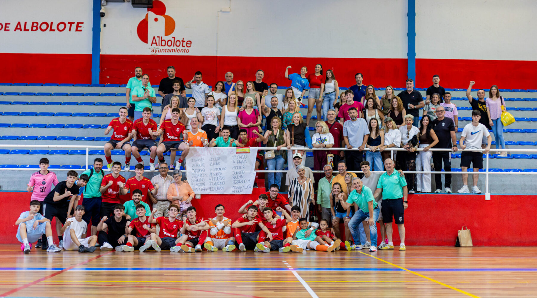 El PYLTIN Albolote Futsal se convierte en campeón del grupo 5 de División de Honor Juvenil