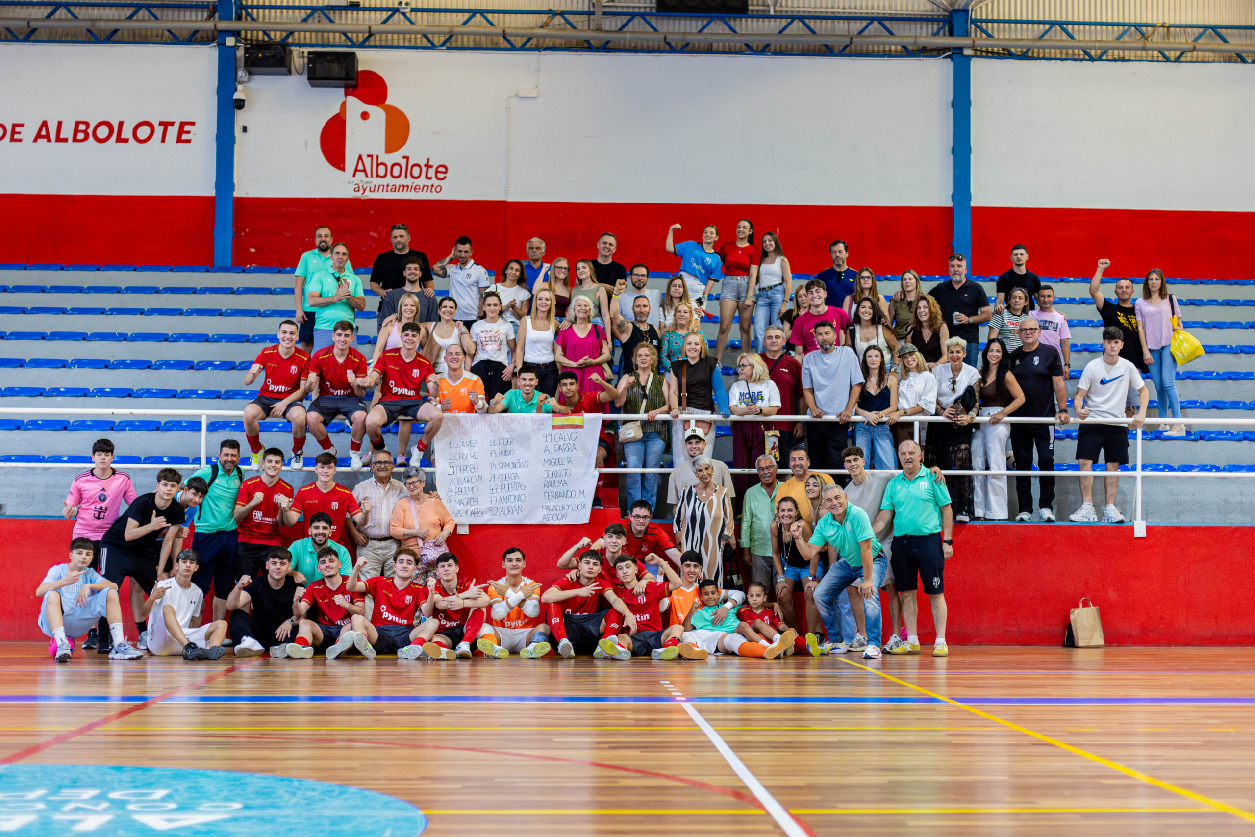 En este momento estás viendo El PYLTIN Albolote Futsal se convierte en campeón del grupo 5 de División de Honor Juvenil