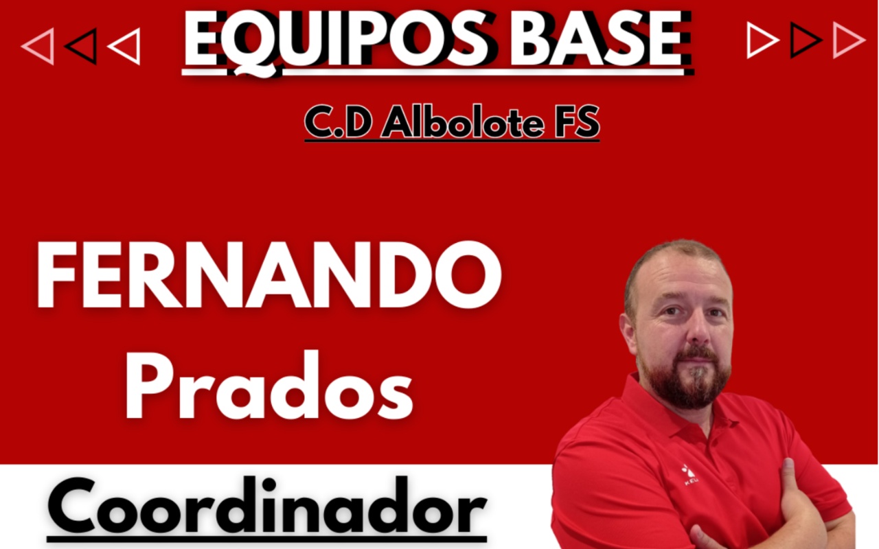 En este momento estás viendo Fernando Prados ‘Ferdi’ asume la coordinación de las categorías bases del C.D Albolote Futsal