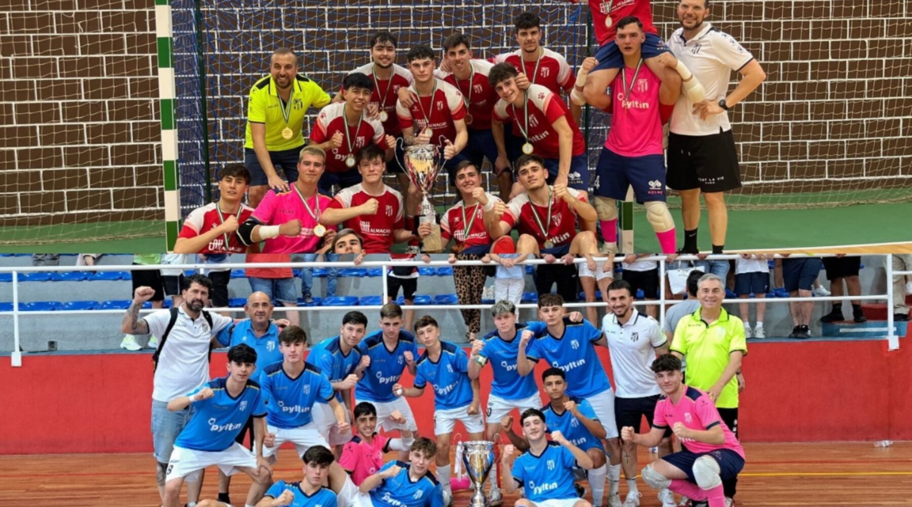 El C.D Albolote Futsal se consagra en lo más alto en categoría cadete y juvenil