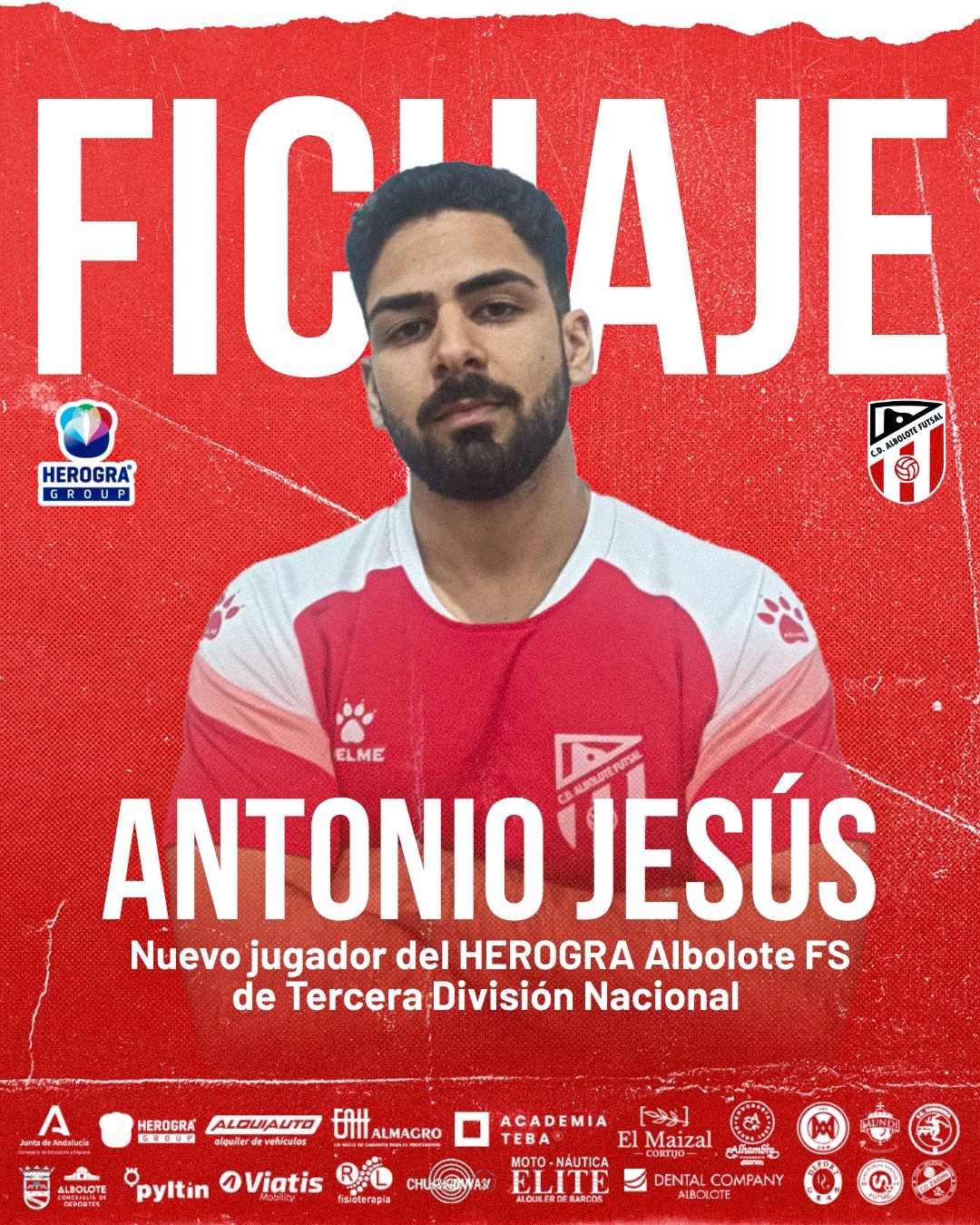 En este momento estás viendo Antonio Moyano, nuevo refuerzo del HEROGRA Albolote Futsal