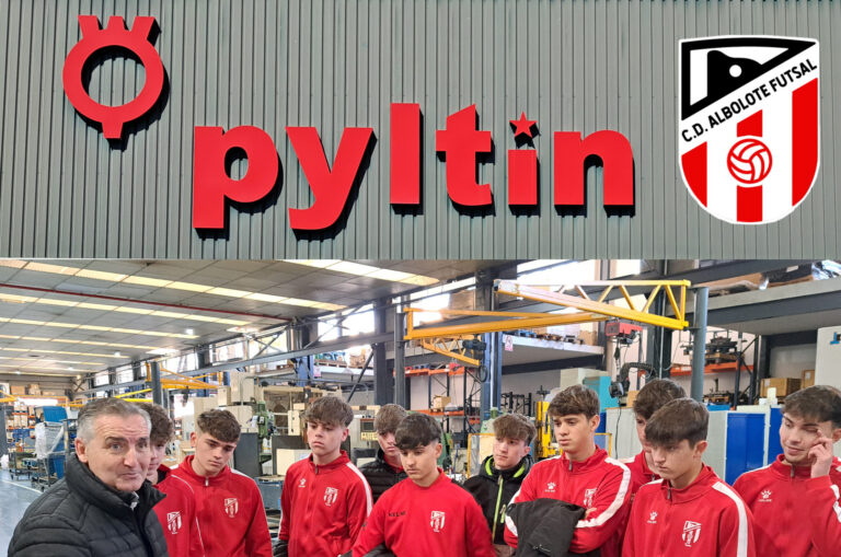 Lee más sobre el artículo El CD Albolote FS visita las instalaciones de PYLTIN, sponsor de la entidad