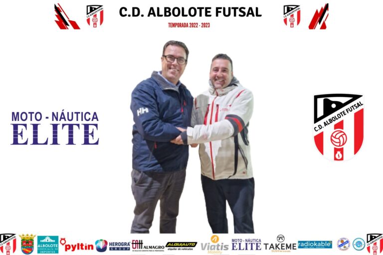 Lee más sobre el artículo El C.D Albolote Futsal renueva su acuerdo de patrocinio con Moto-Náutica Élite