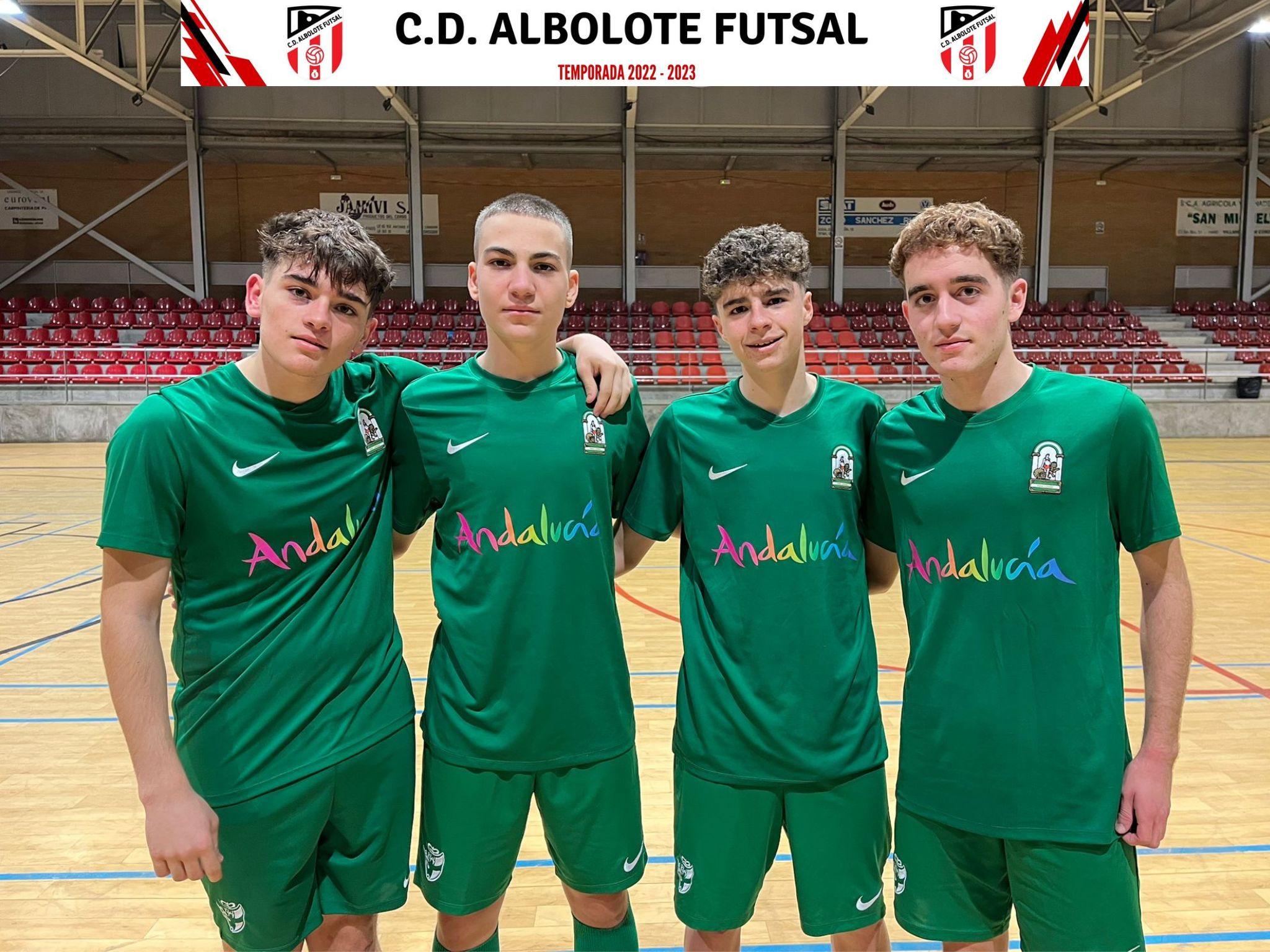 En este momento estás viendo <strong>Cuatro jugadores del C.D Albolote FS son citados a la segunda convocatoria de la selección andaluza sub-16</strong>