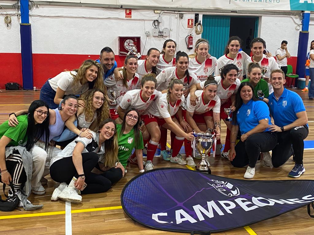 En este momento estás viendo El senior femenino PYLTIN Albolote FS se proclama campeón de Segunda División Andaluza Femenina de Futsal en la provincia de Granada