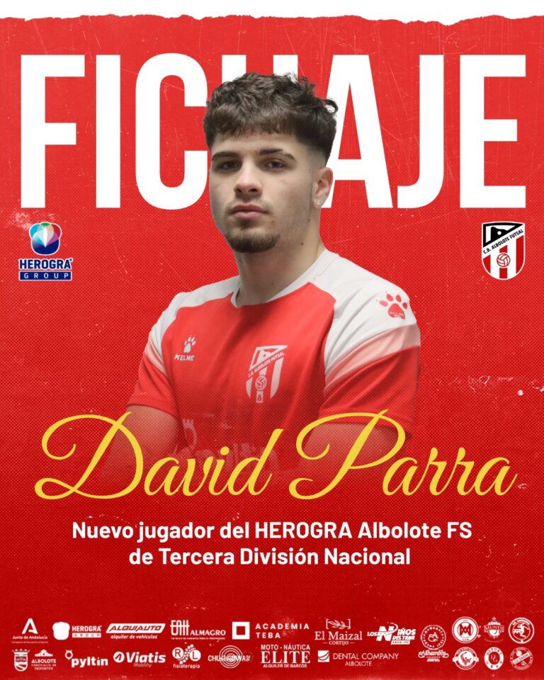 Lee más sobre el artículo David Parra regresa al HEROGRA Albolote Futsal